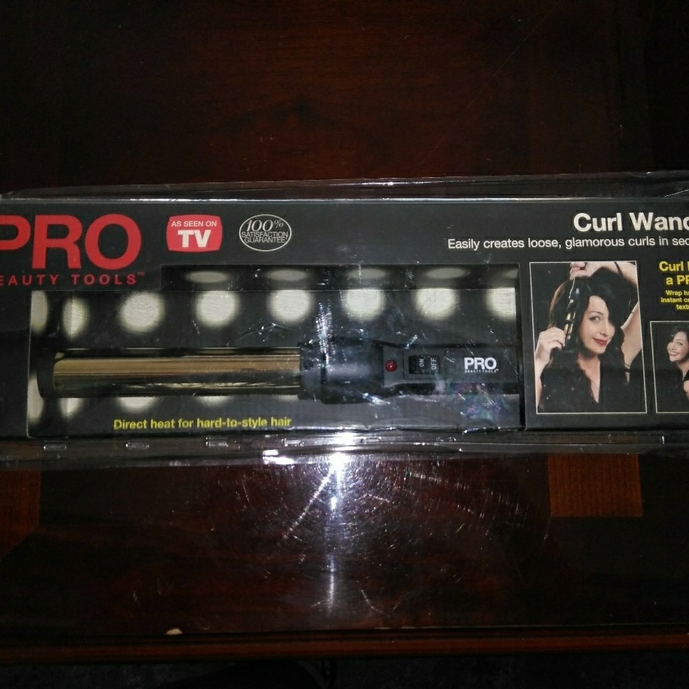 Curling wand